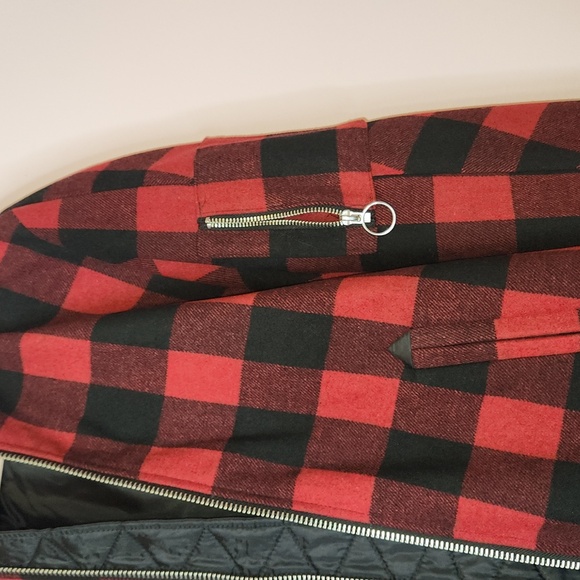 H&M Wool Blend Felted Jacket with Hood, size 8 - Picture 4 of 12